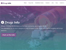 Tablet Screenshot of drugs-info.co.uk